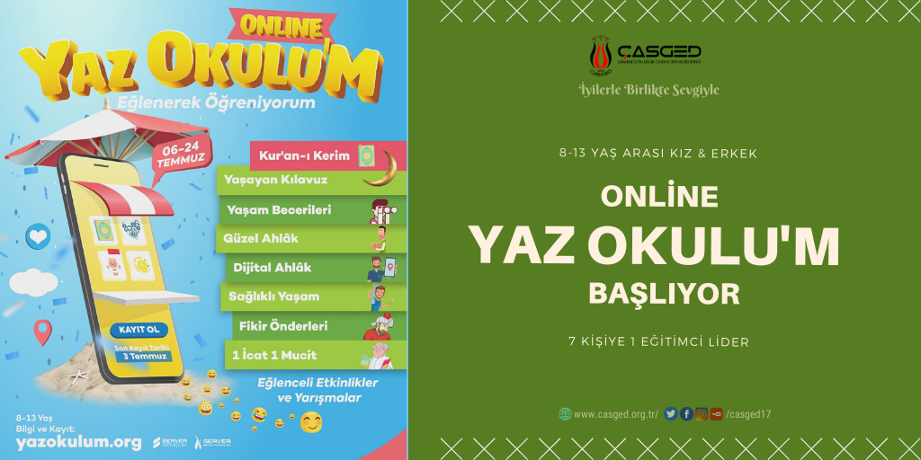 yaz okulu'm, yaz okulu, izcilik, kamp, değerler eğitimi, Çanakkale, çasged, casged, online eğitim, gençlik, yaz etkinlikleri, su sporları