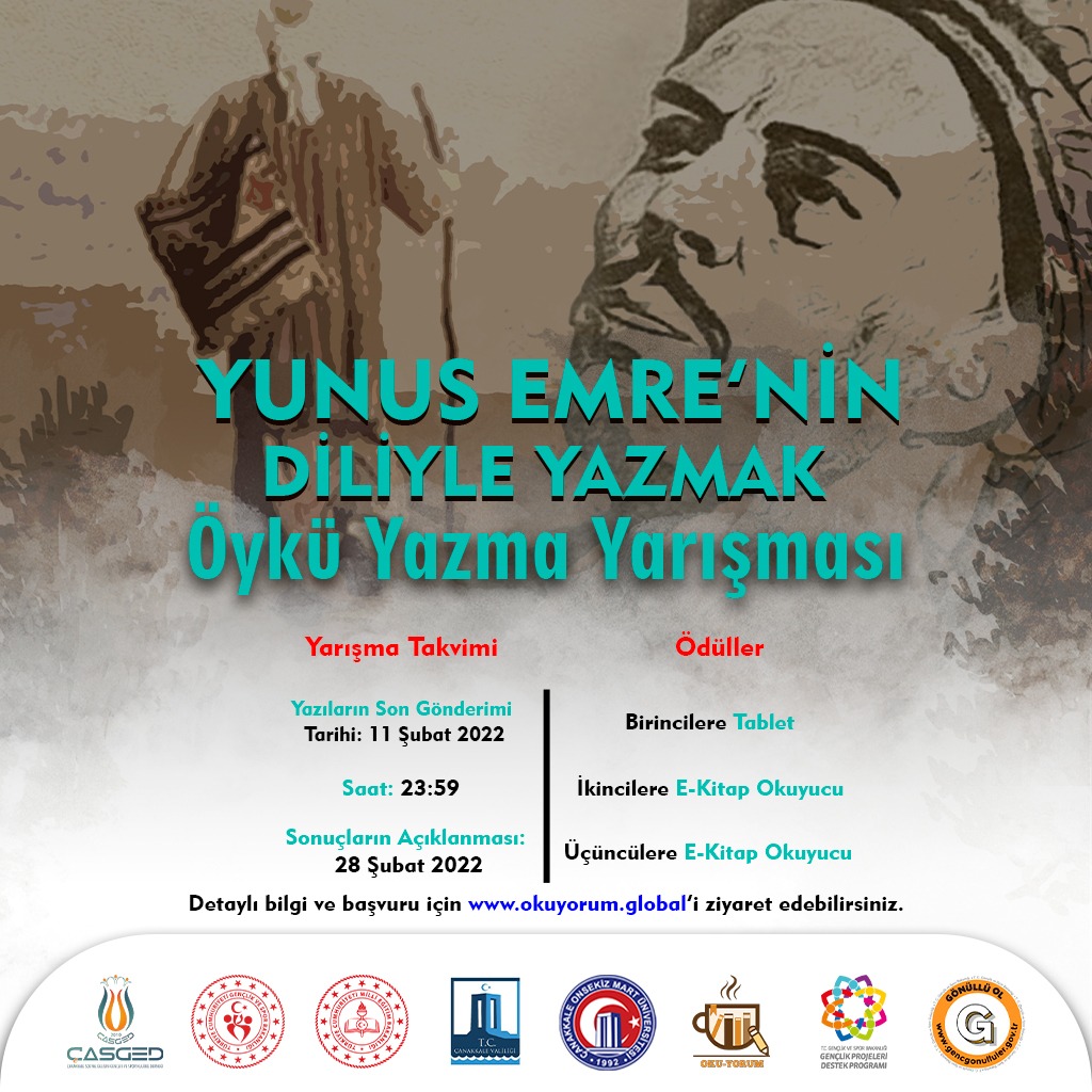 Yunus Emre'nin Diliyle Yazmak Öykü Yarışması